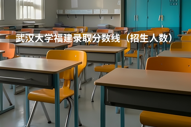 武汉大学福建录取分数线（招生人数）