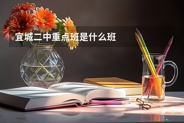 宜城二中重点班是什么班