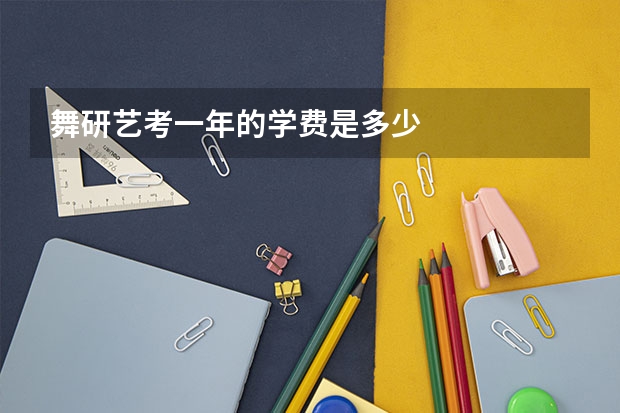 舞研艺考一年的学费是多少