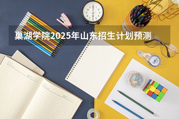 巢湖学院2025年山东招生计划预测